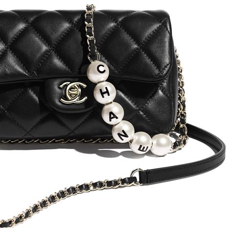chanel bag with pearls